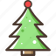 christmas, tree, decoration, home 