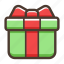 gift, christmas, box, present, ribbon 
