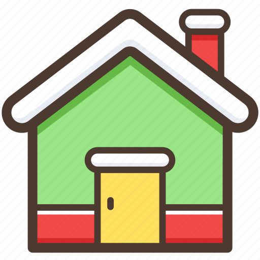 Home, christmas, house, chimneys icon - Download on Iconfinder