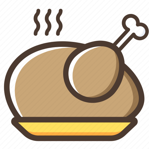Turkey, christmas, food, new year icon - Download on Iconfinder