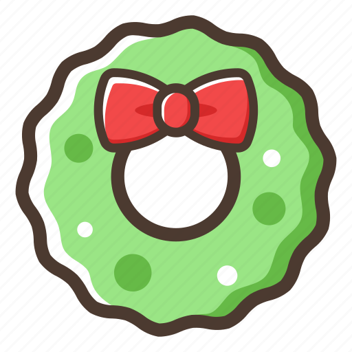 Wreath, decoration, christmas, new year icon - Download on Iconfinder