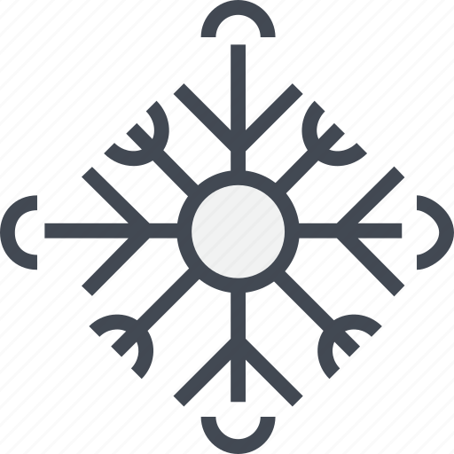 Christmas, ornaments, snow, flake, snowflake icon - Download on Iconfinder