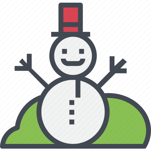 Christmas, happy, hat, ornaments, red, snowman icon - Download on Iconfinder