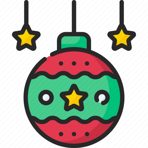 Ball, christmas, decoration, winter, xmas icon - Download on Iconfinder