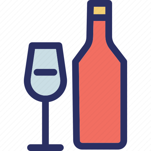 Alcohol, bottle, drink, glass, wine bottle, whisky icon - Download on Iconfinder