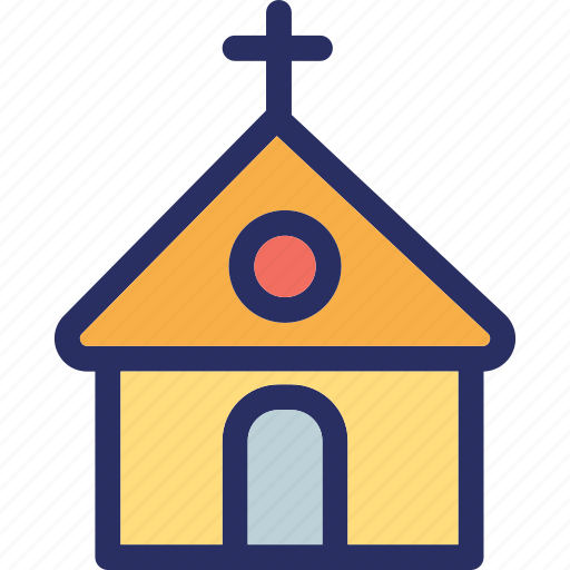 Christion worship house, building, christian, church, religious icon - Download on Iconfinder