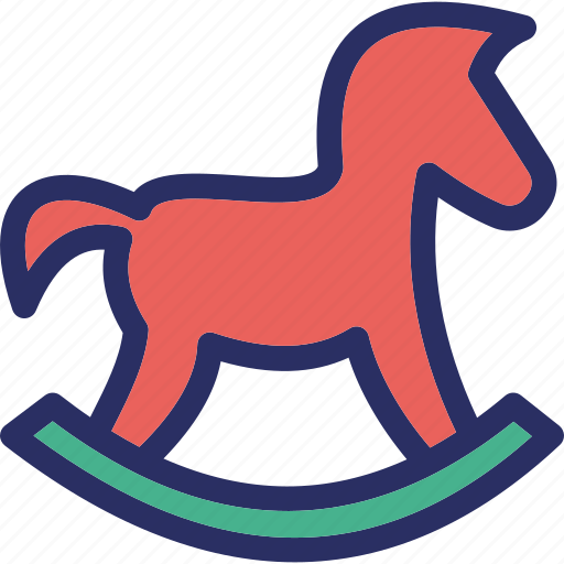 Horse, playing, rocking, toy, horse toy icon - Download on Iconfinder