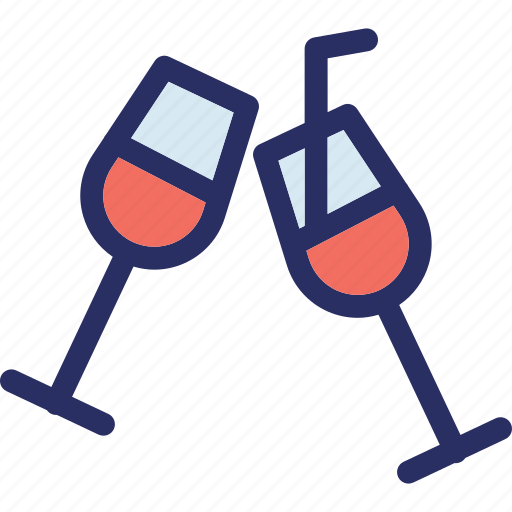Wine glass, wine, cheers, champaign icon - Download on Iconfinder