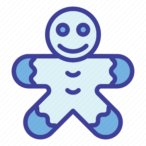 Gingerbread, cookie, xmas, delicious, tasty, dessert, sweet icon - Download on Iconfinder
