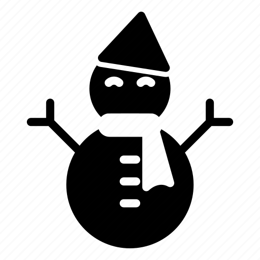 Snowman, scarf, xmas, snowflake, winter, hat, snow icon - Download on Iconfinder