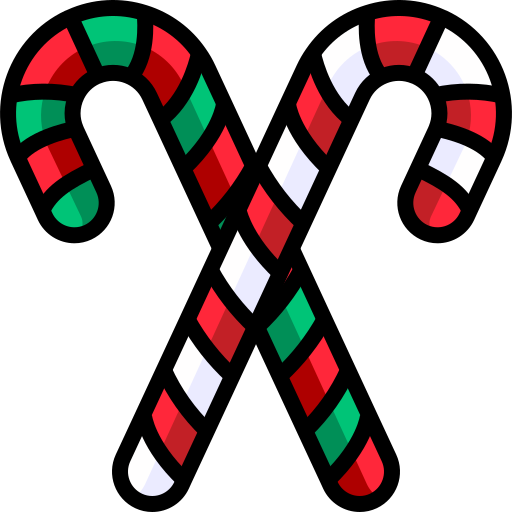 Candy cane, christmas, candy, holiday icon - Free download