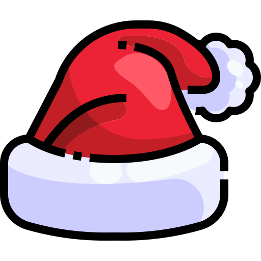 Santa hat, santa, santa claus, christmas, hat icon - Free download