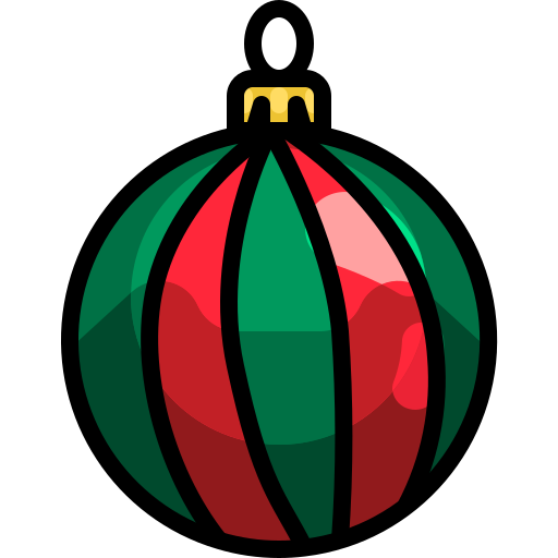 Christmas, ornament, decoration, holiday, festive icon - Free download