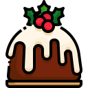 cake, dessert, sweet, food, christmas