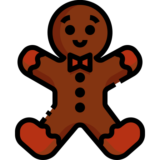 Cookie, dessert, sweet, holiday, ginger bread man icon - Free download
