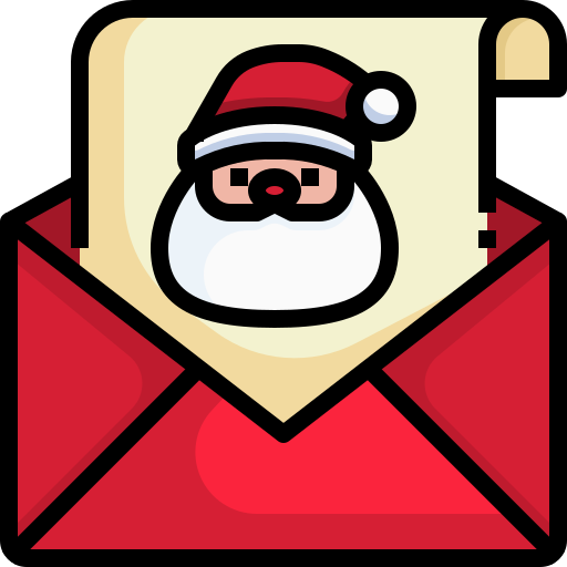 Santa claus, greeting, santa, xmas, celebration, card, happy icon - Free download