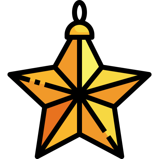 Star, xmas, christmas, celebration, ornament icon - Free download