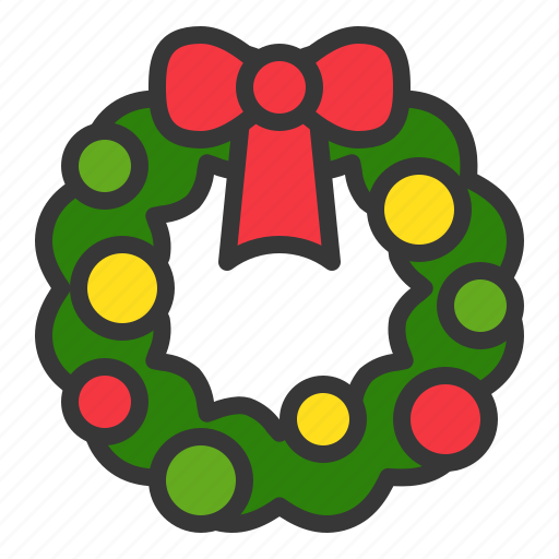 Christmas, ornament, wreath, xmas icon - Download on Iconfinder