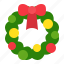 christmas, merry, ornament, wreath, xmas 