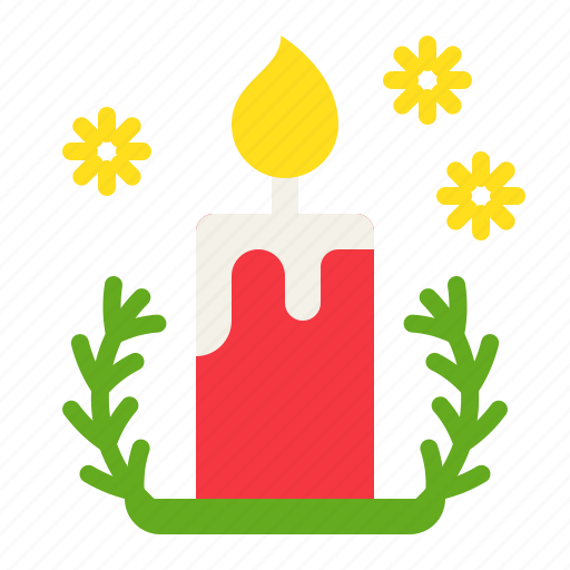 Candle, christmas, fire, light, merry icon - Download on Iconfinder