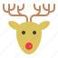 animal, christmas, deer, merry, reindeer 