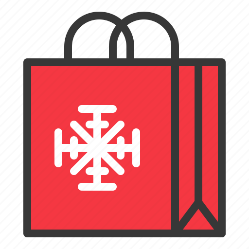 Bag, christmas, shopping bag, winter, xmas icon - Download on Iconfinder