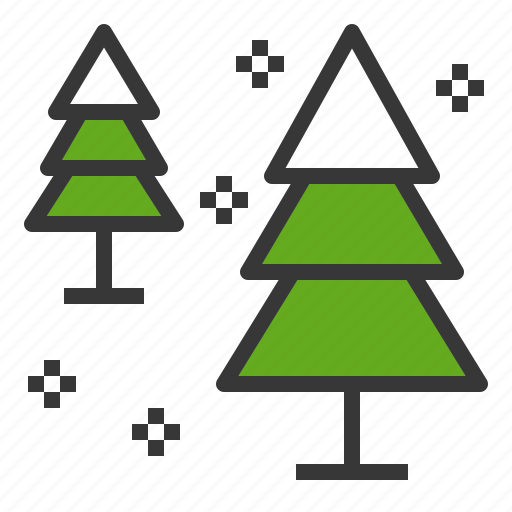 Christmas, pine, snow, winter, xmas icon - Download on Iconfinder