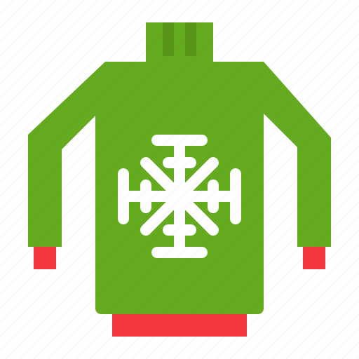 Christmas, long sleeve, sweater, winter, xmas icon - Download on Iconfinder