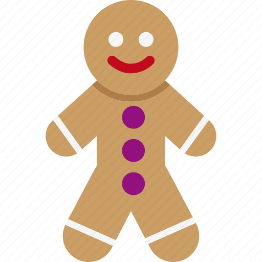 Cookie, ginger, man, christmas, decoration, food, xmas icon - Download on Iconfinder