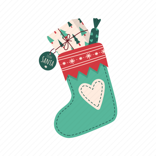 Christmas, flat, icon, red, stars, textile, surprise icon - Download on Iconfinder