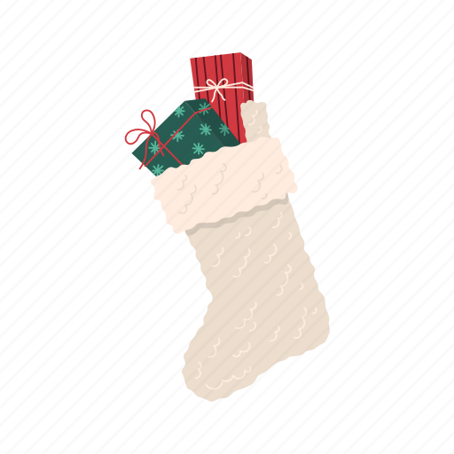 Christmas, flat, icon, lollipop, present, textile, surprise icon - Download on Iconfinder