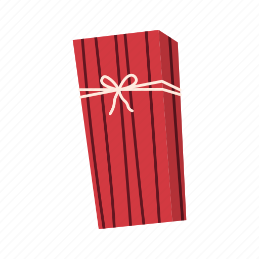 Christmas, flat, icon, box, surprise, parcel, celebration icon - Download on Iconfinder