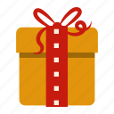 gift, birthday, box, christmas, decoration, present