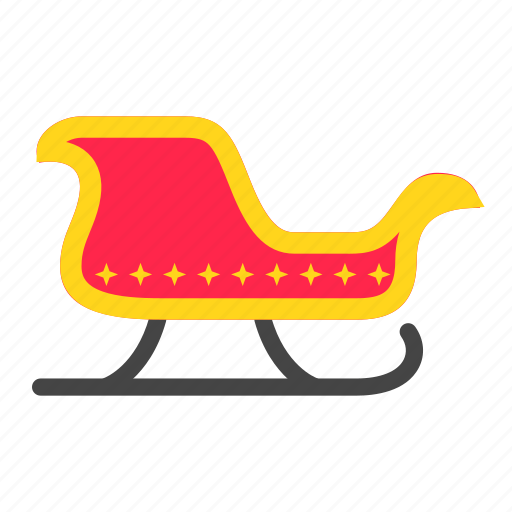 Christmas, santa claus, sled, sleigh icon - Download on Iconfinder