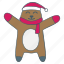 bear, teddy, polar, winter, xmas, christmas, toy 