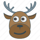 reindeer, deer, christmas, xmas, winter, animal, wildlife