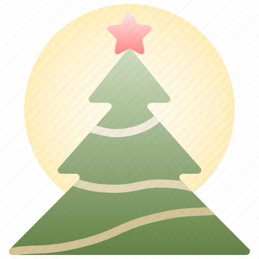 Christmas, holiday, pine, star, tree, xmas icon - Download on Iconfinder