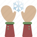 accessories, christmas, glove, winter, xmas