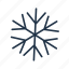 snowflake, flat, icon, tag, christmas, label, badge, banner, snow 