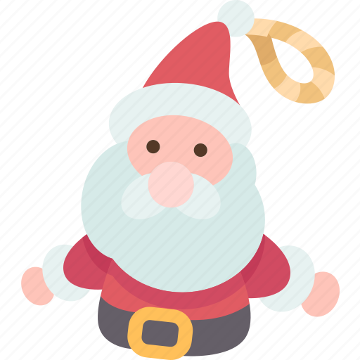 Felt, santa, christmas, decor, figurine icon - Download on Iconfinder