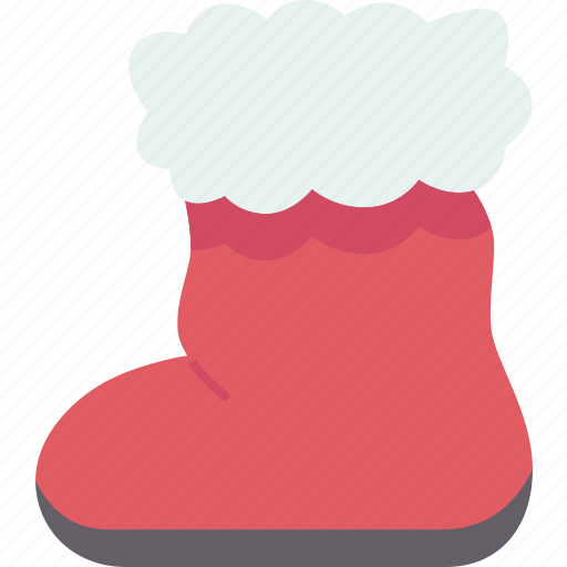 Santa, boot, christmas, foot, wear icon - Download on Iconfinder
