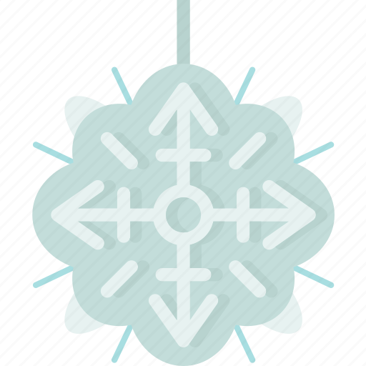 Snow, flake, winter, ice, decoration icon - Download on Iconfinder
