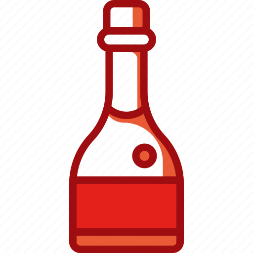 Bottle, celebration, champagne, christmas, drink, holiday icon - Download on Iconfinder