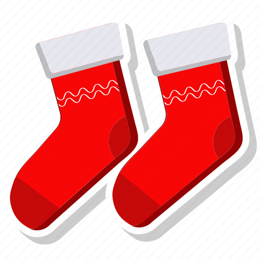Christmas, fashion, foot, footwear, gift, sock icon - Download on Iconfinder