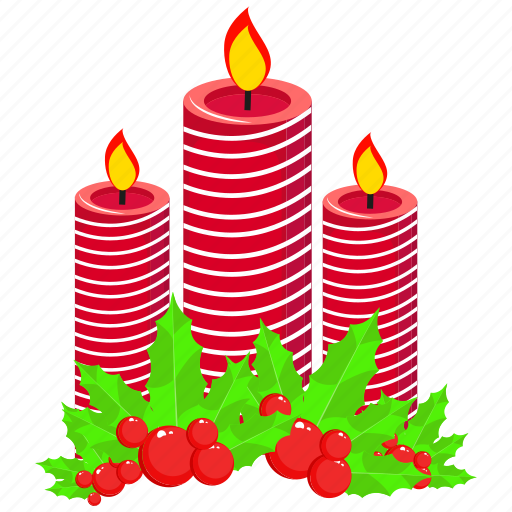 Candle, christmas, decoration, dinner icon - Download on Iconfinder
