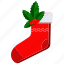 christmas, gift, sock 