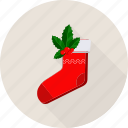 christmas, gift, sock