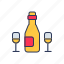 wineandglass, wine, alcohol, drink, glass icon 