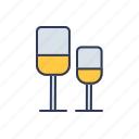 wineglass, wine, alcohol, drink, glass icon