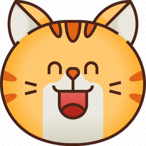 Cute, smile, emoticon, avatar, smileys, cat, emoji icon - Download on Iconfinder
